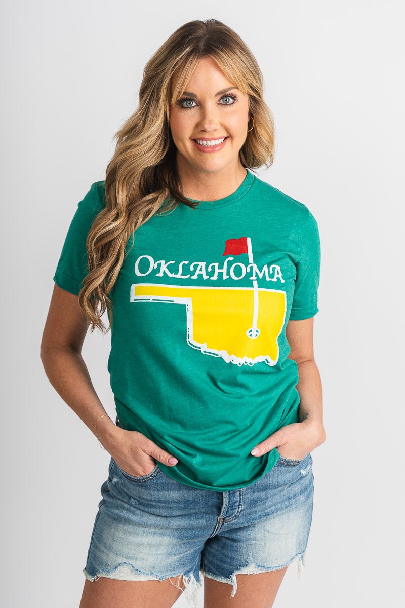 Oklahoma Masters t-shirt green