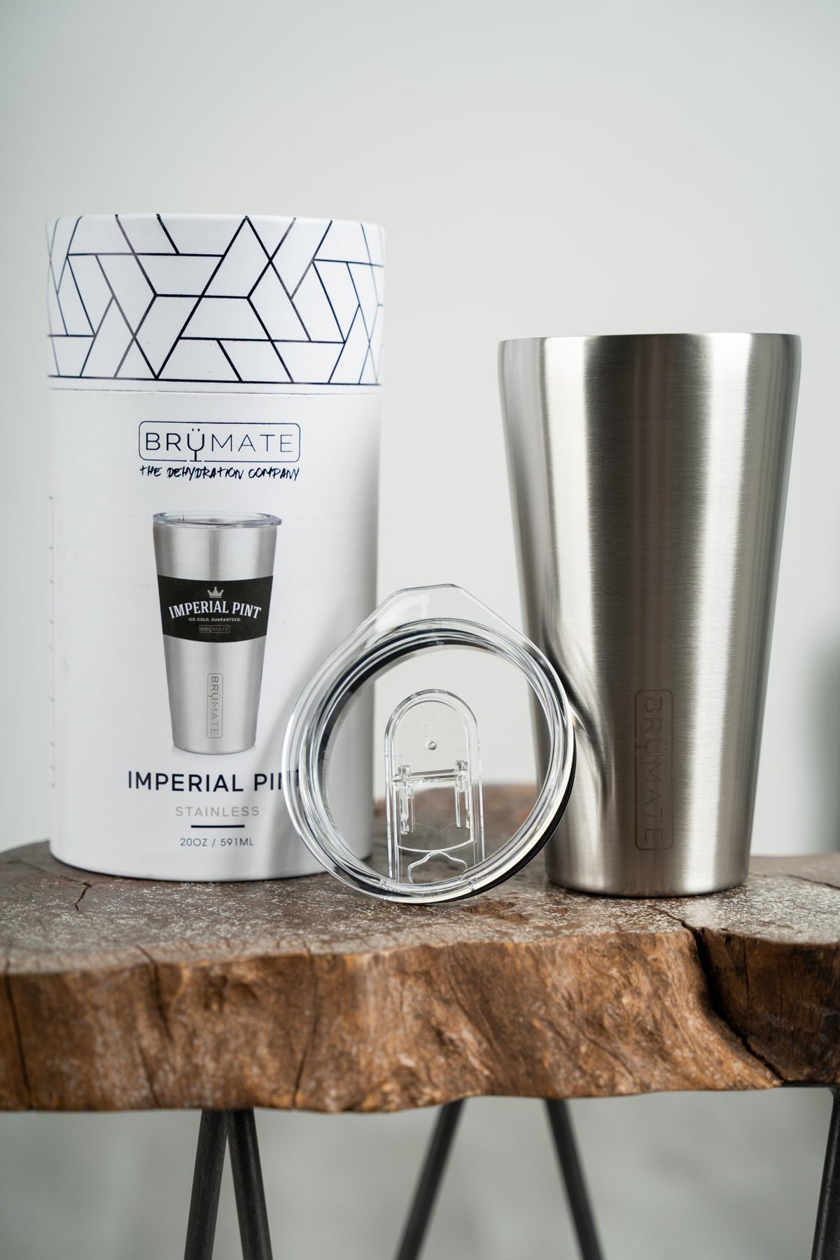 BruMate Imperial Pint stainless steel - BruMate Drinkware, Tumblers and Insulated Can Coolers at Lush Fashion Lounge Trendy Boutique in Oklahoma City
