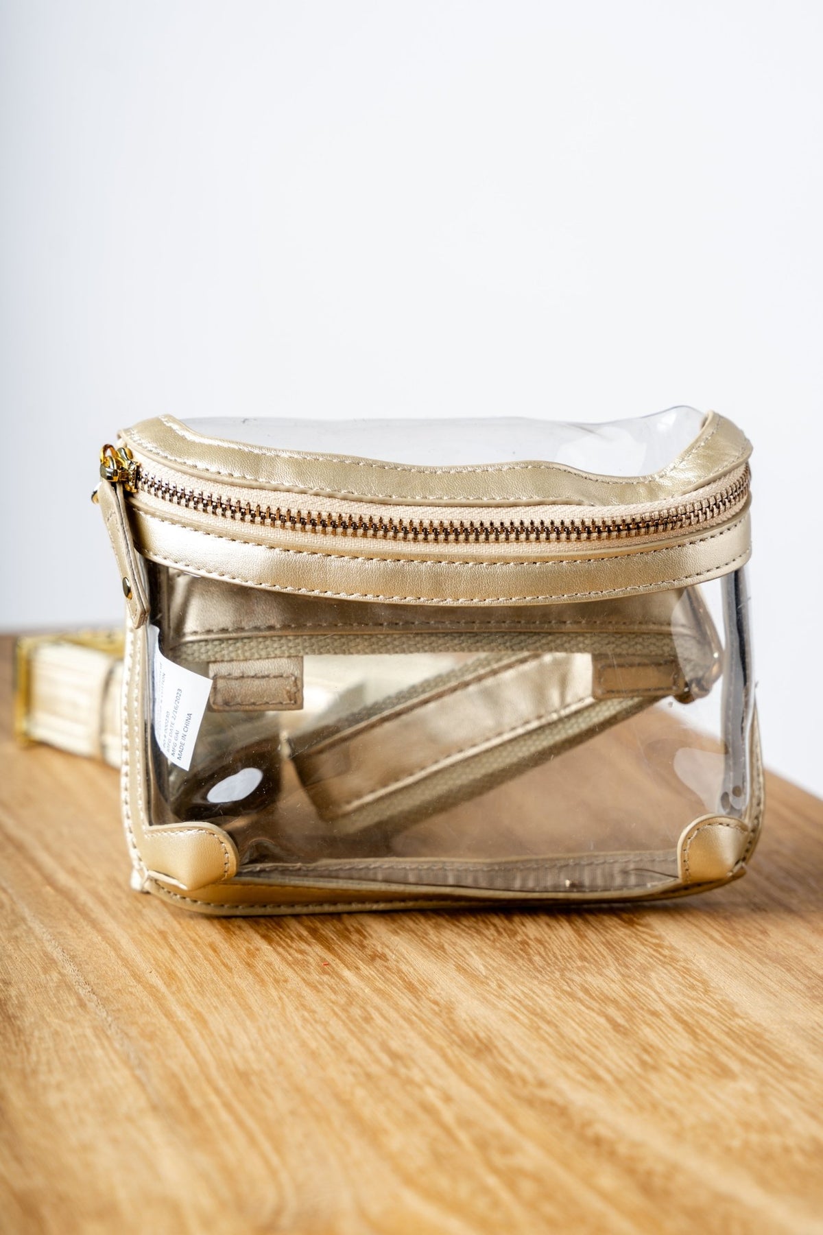 Clear belt bag stadium purse clear - Trendy Bags at Lush Fashion Lounge Boutique in Oklahoma City