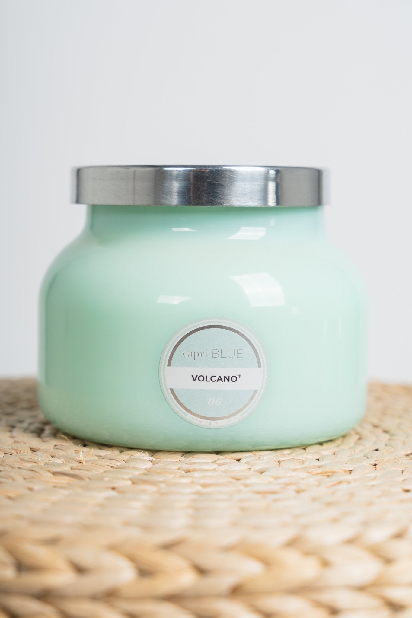 Capri Blue volcano scent 19 oz candle aqua - Trendy Candles and Scents at Lush Fashion Lounge Boutique in Oklahoma City