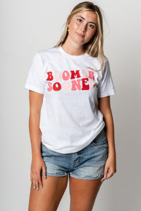 OU OU Boomer Sooner groovy unisex t-shirt white t-shirt | Lush Fashion Lounge Trendy Oklahoma University Sooners Apparel & Cute Gameday T-Shirts