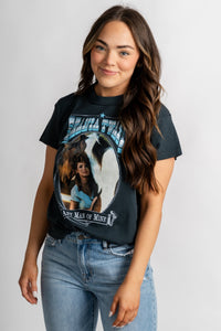 DayDreamer Shania Twain any man of mine tee vintage black - DayDreamer Rock T-Shirts at Lush Fashion Lounge Trendy Boutique in Oklahoma City