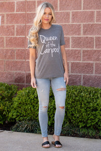 Carpool unisex short sleeve t-shirt grey - Adorable T-shirts - Unique Tank Tops and Graphic Tees at Lush Fashion Lounge Boutique in Oklahoma