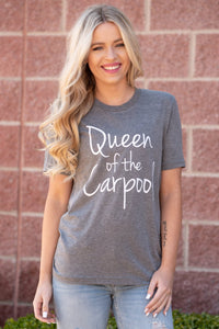 Carpool unisex short sleeve t-shirt grey - Cute T-shirts - Funny T-Shirts at Lush Fashion Lounge Boutique in Oklahoma City