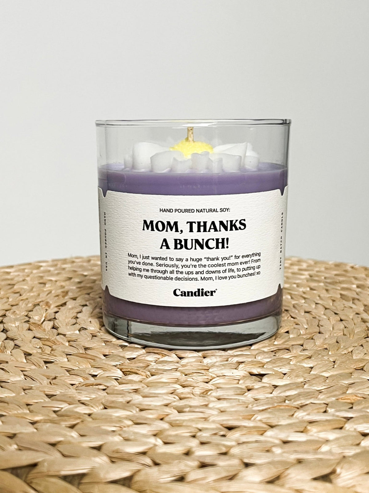 Mom thanks a bunch candle 9 oz - Stylish candle - Trendy Gifts for Mom at Lush Fashion Lounge in Oklahoma