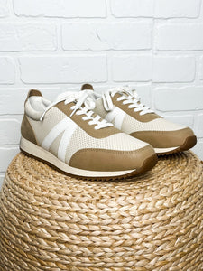 Kable perforated sneaker ivory - Trendy Shoes - Fashion Shoes at Lush Fashion Lounge Boutique in Oklahoma City