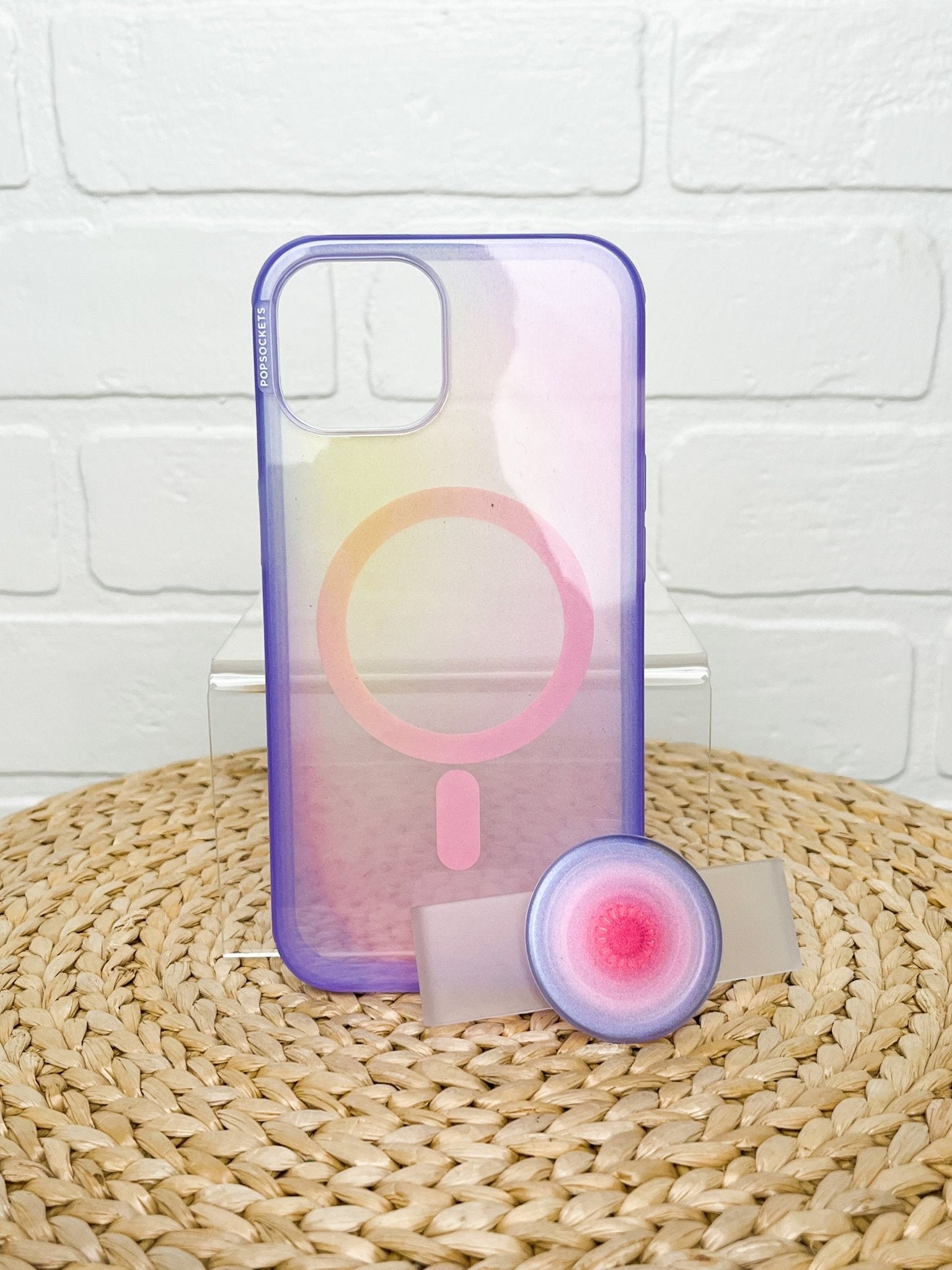 PopSocket iPhone 13/14 magsafe phone case aura - Trendy Phone Accessories and Stylish Watch Bands at Lush Fashion Lounge Boutique in Oklahoma City
