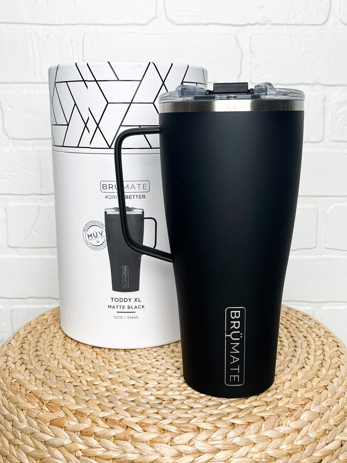 BruMate Toddy XL mug matte black - BruMate Drinkware, Tumblers and Insulated Can Coolers at Lush Fashion Lounge Trendy Boutique in Oklahoma City