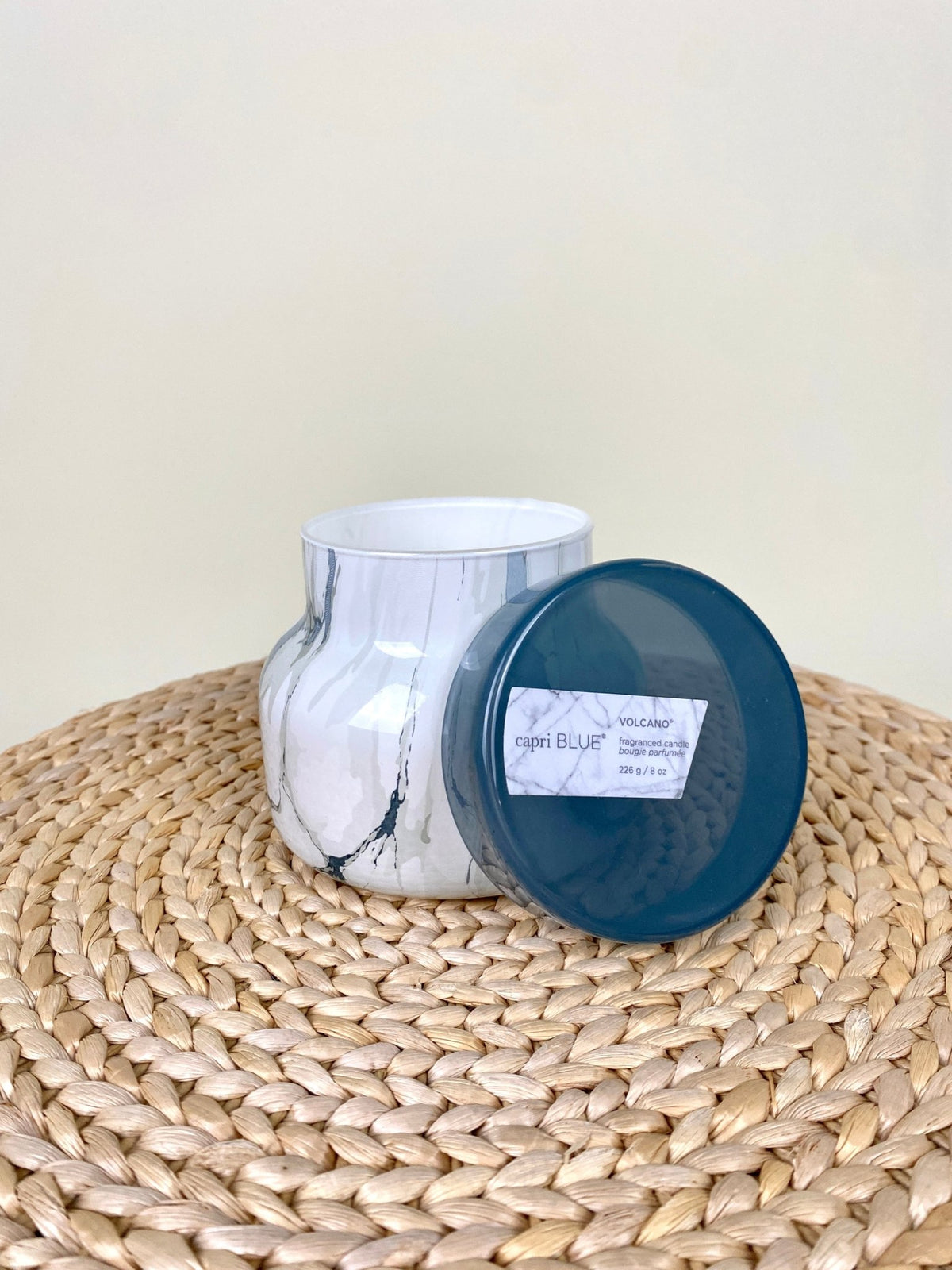 Capri Blue mod marble candle volcano 8oz - Trendy Candles and Scents at Lush Fashion Lounge Boutique in Oklahoma City
