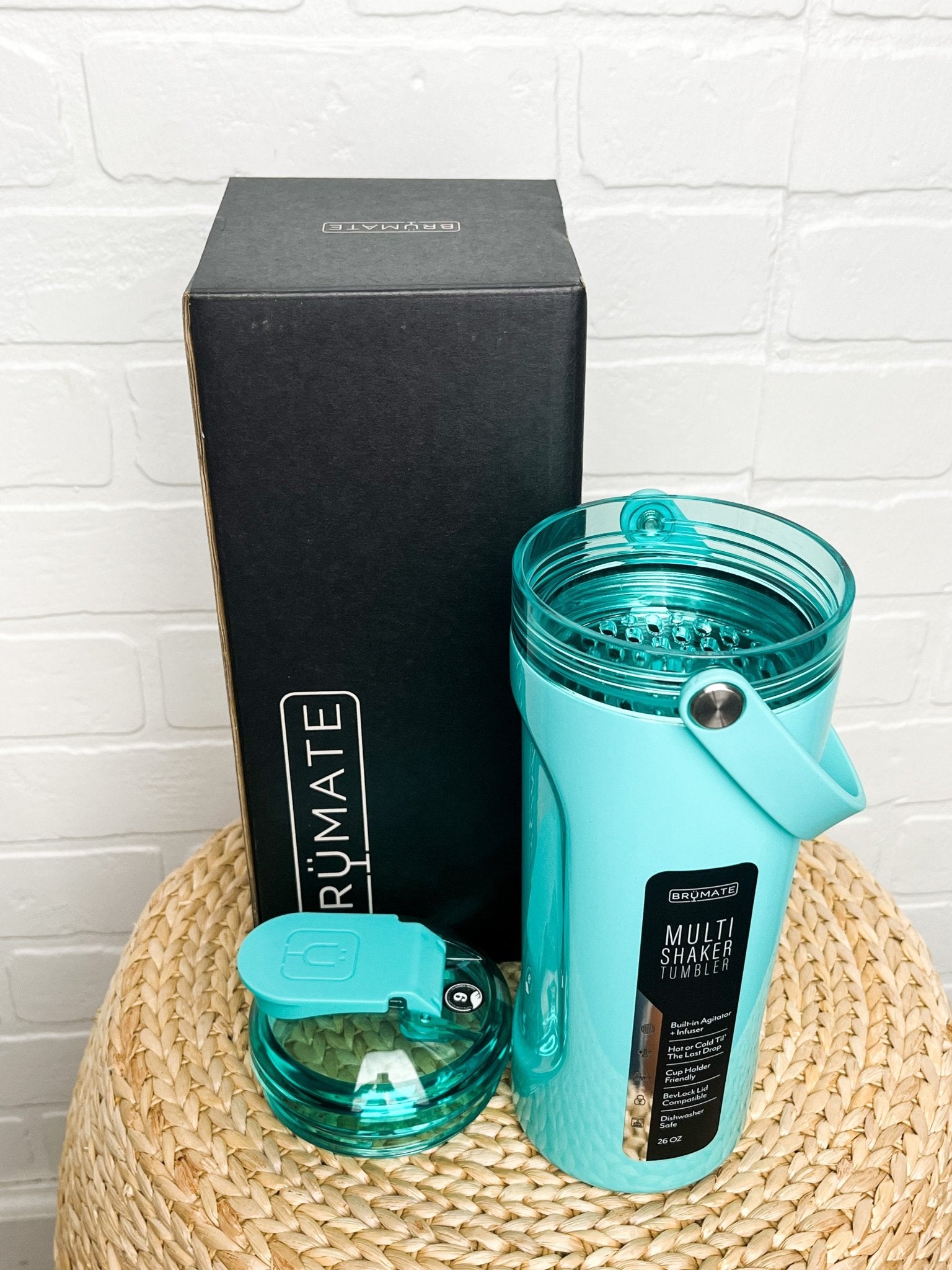 BruMate MultiShaker aqua - BruMate Drinkware, Tumblers and Insulated Can Coolers at Lush Fashion Lounge Trendy Boutique in Oklahoma City
