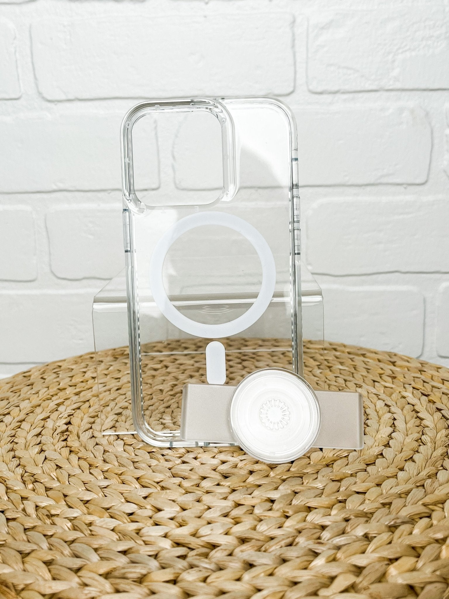 PopSocket iPhone 13 pro magsafe phone case clear - Trendy Phone Accessories and Stylish Watch Bands at Lush Fashion Lounge Boutique in Oklahoma City