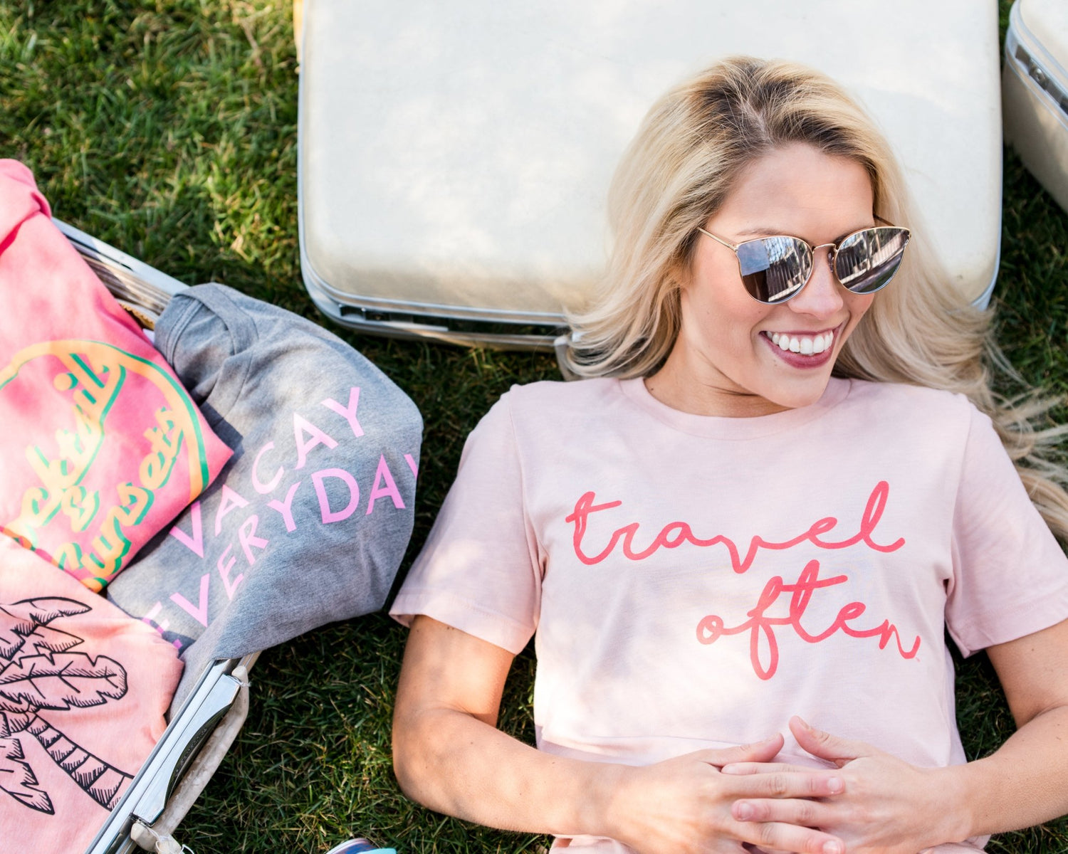 Women's Vacation T-Shirts and Road Trip Graphic Tees