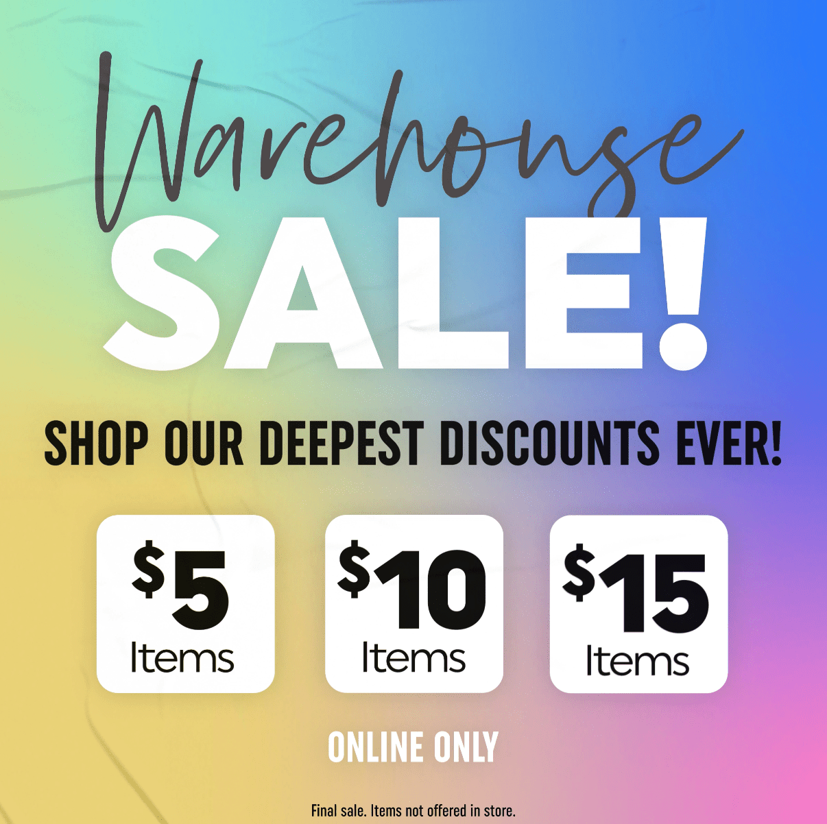 Shop the deepest discounts ever at Lush Fashion Lounge women's boutique online warehouse sale tab in Oklahoma City. Deeply discounted cute clothing. Clearance skirts, clearance tops, clearance rompers, clearance jeans and more!&nbsp;