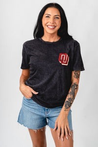 OU OU disco pocket retro unisex t-shirt vintage black T-shirt | Lush Fashion Lounge Trendy Oklahoma University Sooners Apparel & Cute Gameday T-Shirts