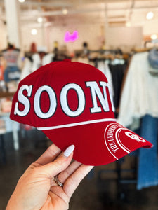 OU OU Sooners phipps hat crimson hat | Lush Fashion Lounge Trendy Oklahoma University Sooners Apparel & Cute Gameday T-Shirts