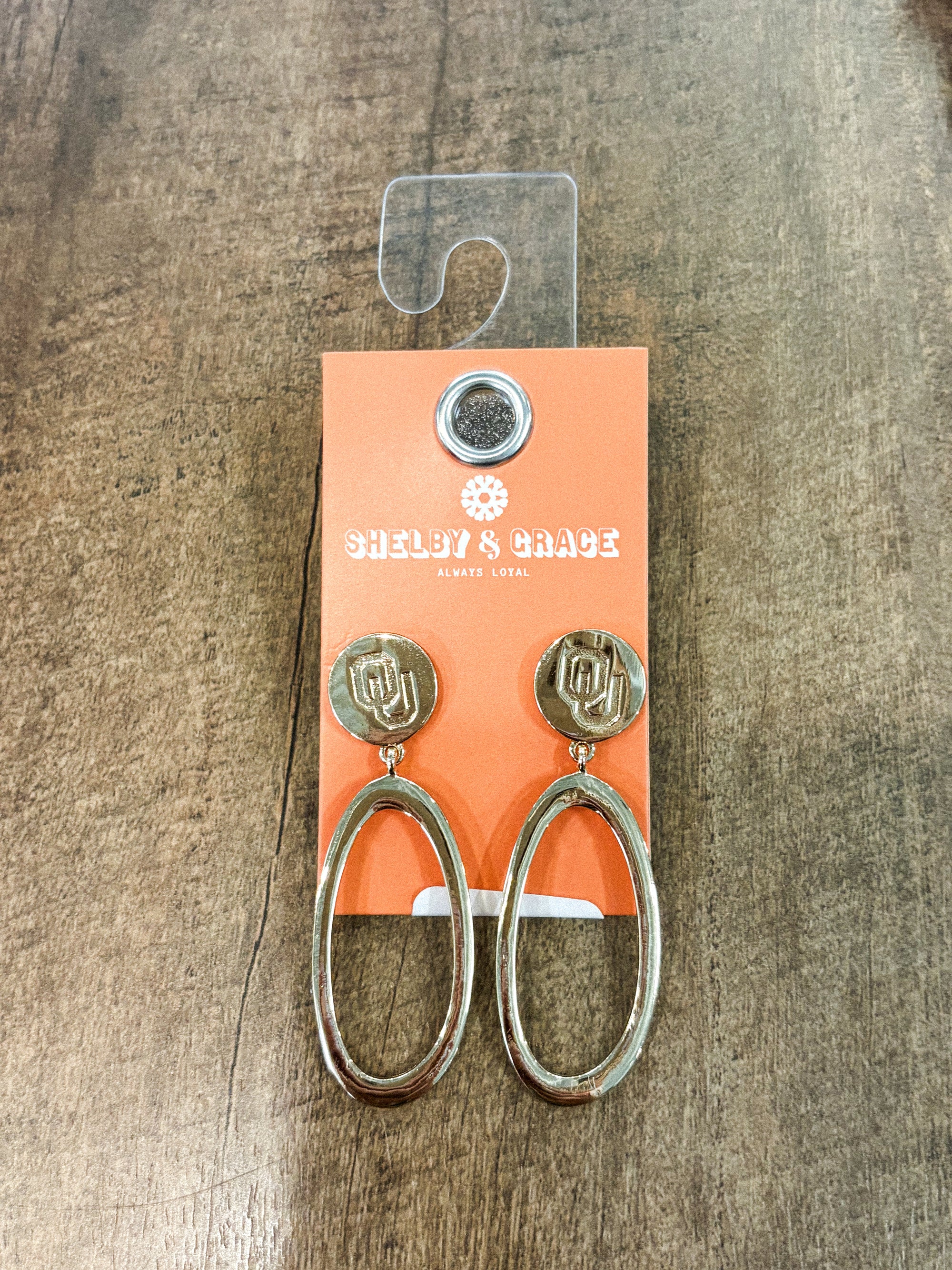 OU Sooners Millie earrings