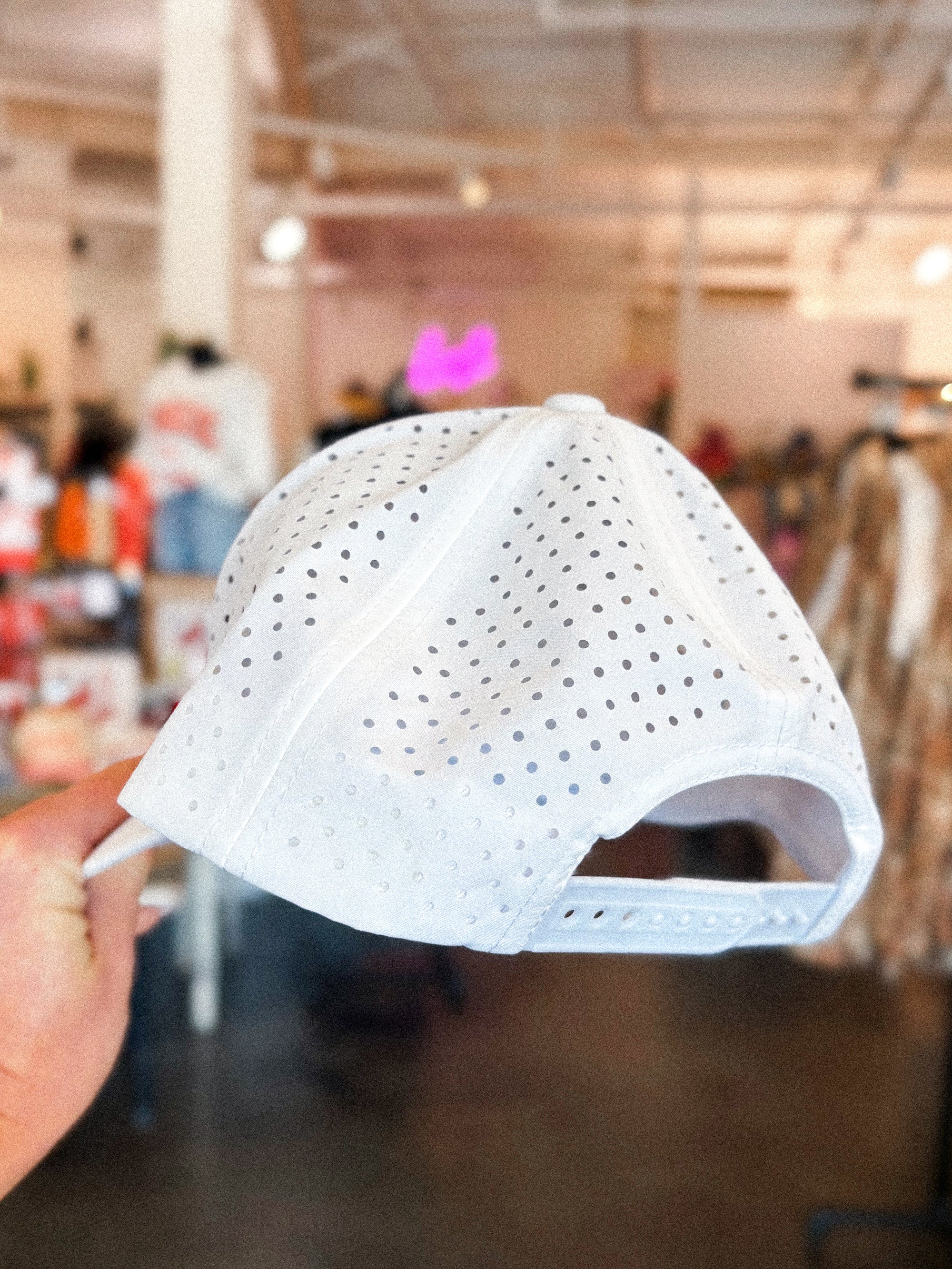 She good ladies golf hat white/pink