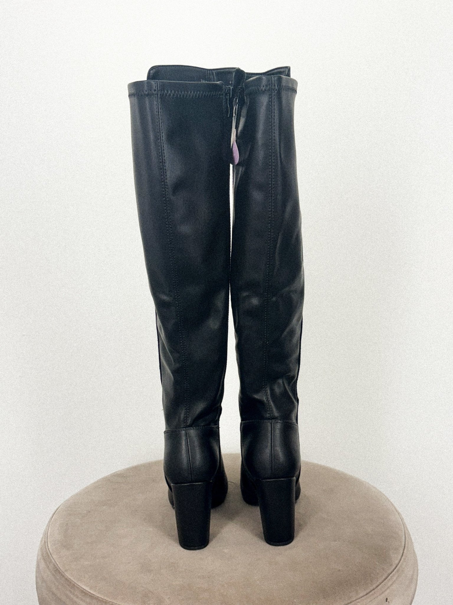 Whisky knee high boots black Stylish shoes - Womens Fashion Shoes at Lush Fashion Lounge Boutique in Oklahoma City