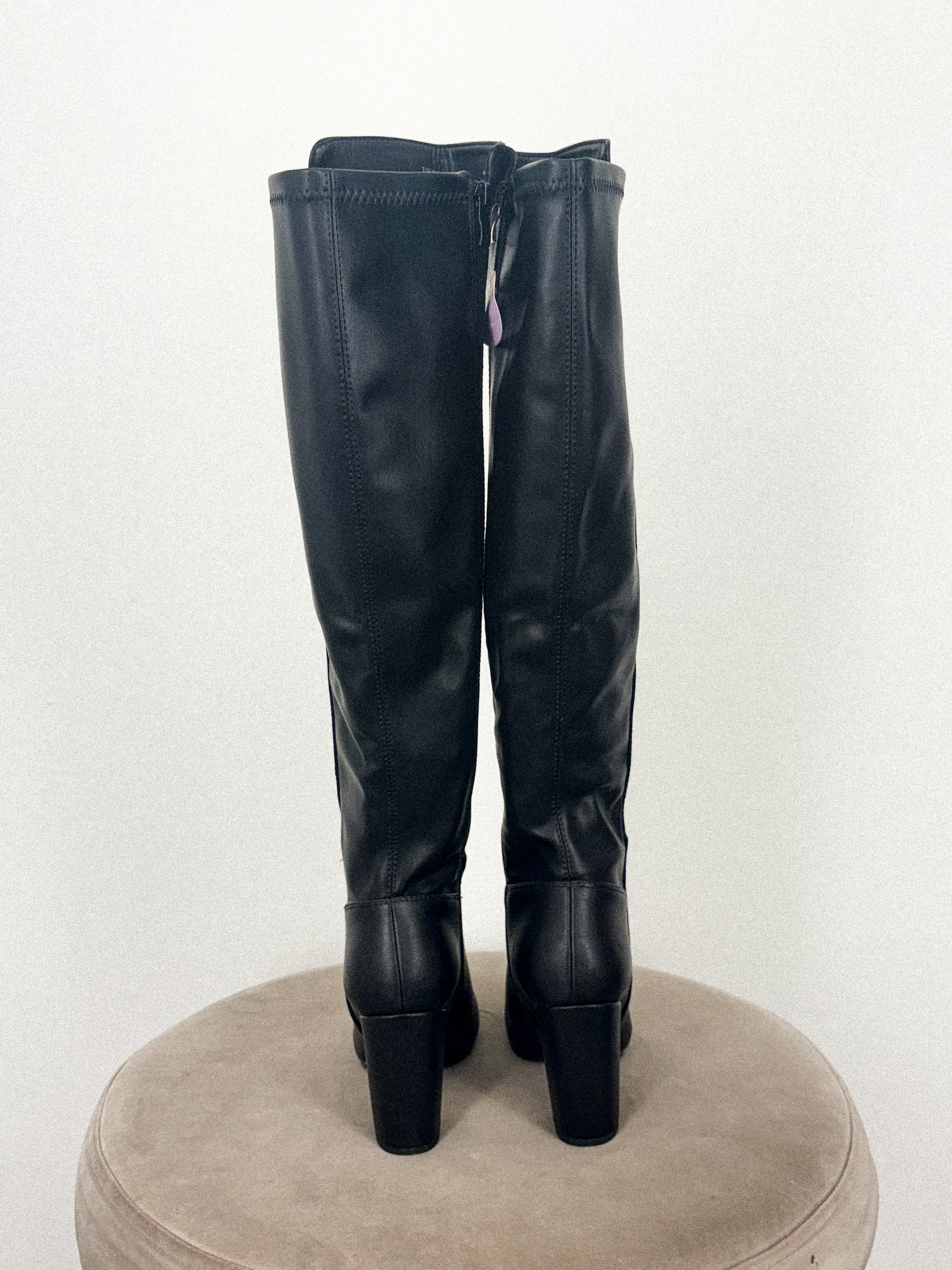 Whisky knee high boots black