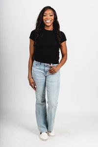 Daze heartbreaker mid rise flare jeans hot streak | Lush Fashion Lounge: boutique women's jeans, fashion jeans for women, affordable fashion jeans, cute boutique jeans