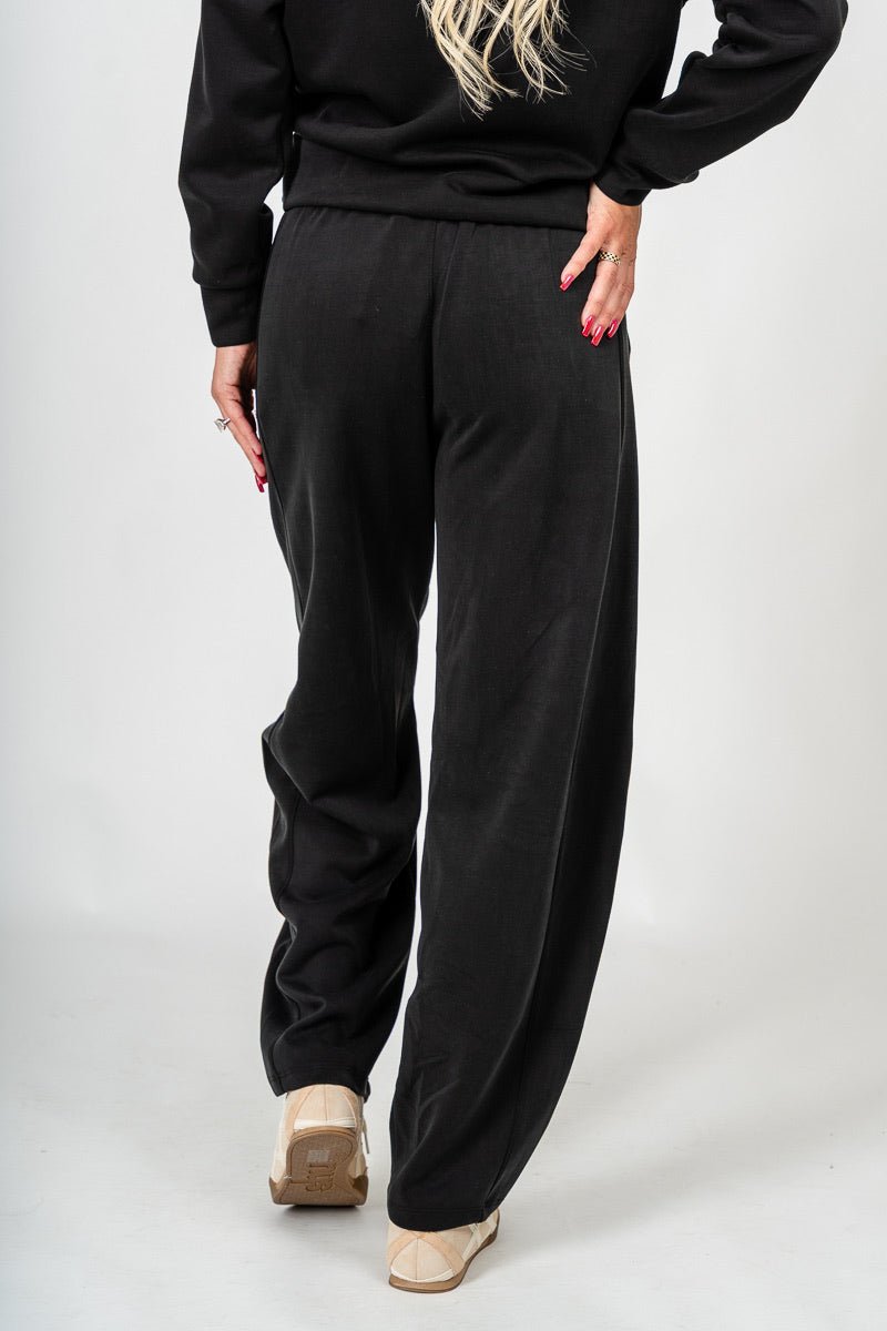 Techno barrel pants black