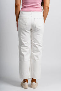 Daze Sundaze high rise crop jeans swan | Lush Fashion Lounge: boutique women's jeans, fashion jeans for women, affordable fashion jeans, cute boutique jeans