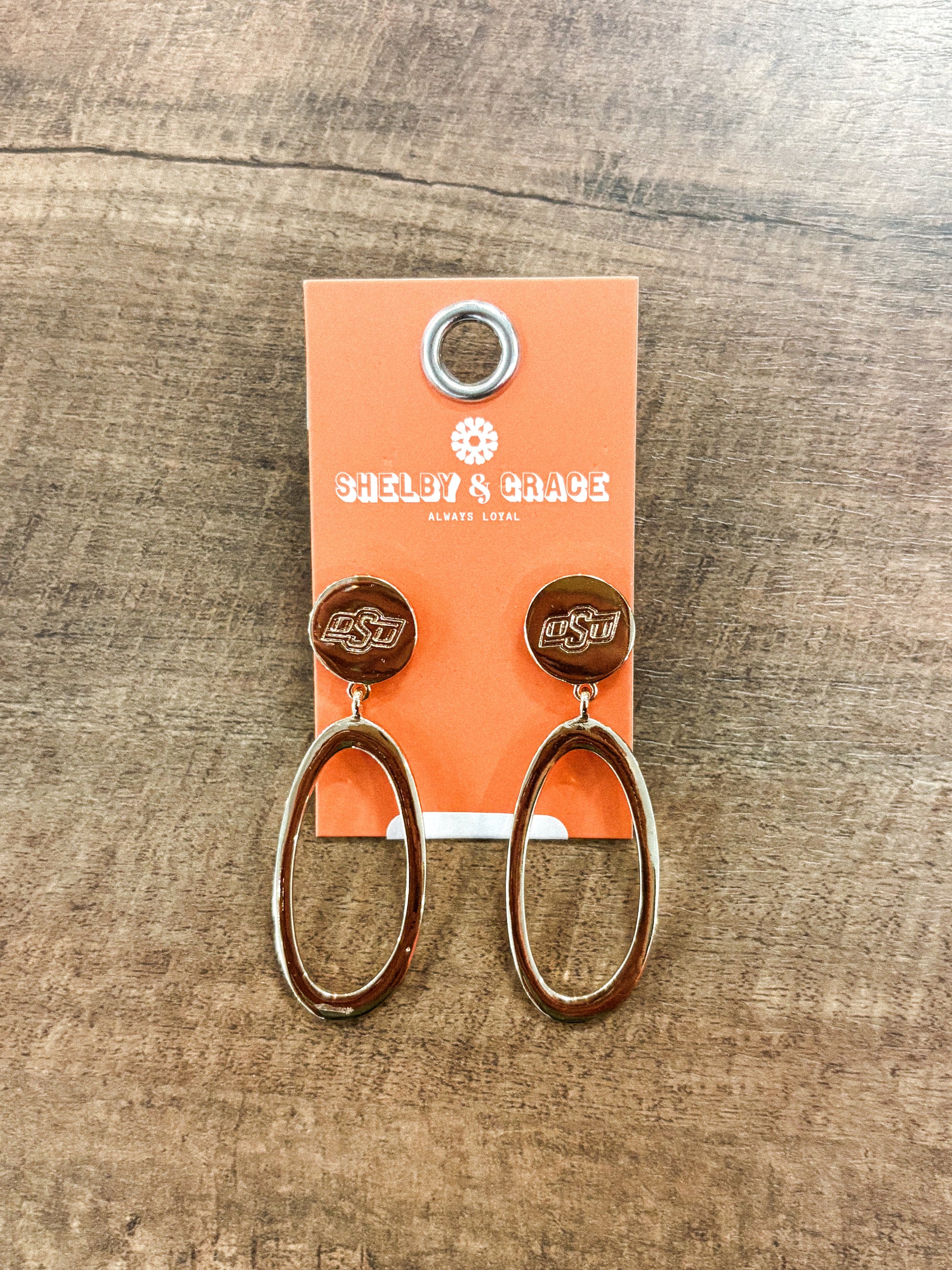 OSU Cowboys Millie earrings