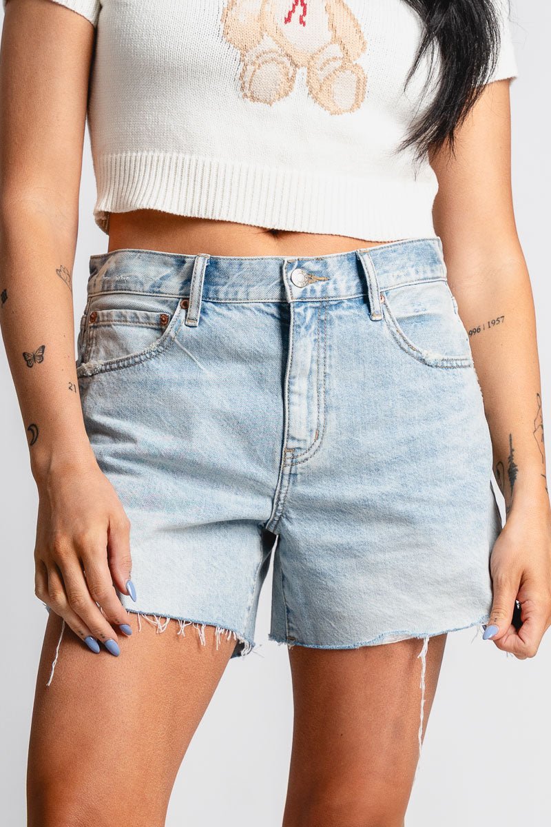 Daze Crossroads mid rise shorts reverie vintage - Trendy shorts - Cute Vacation Collection at Lush Fashion Lounge Boutique in Oklahoma City