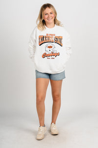 OSU OSU Cowboys classic era sweatshirt white Sweatshirt | Lush Fashion Lounge Trendy Oklahoma State Cowboys Apparel & Cute Gameday T-Shirts