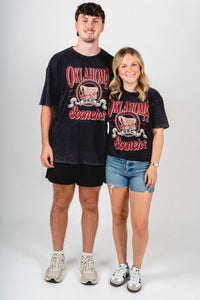 OU OU Sooners schooner SEC unisex t-shirt vintage black T-shirt | Lush Fashion Lounge Trendy Oklahoma University Sooners Apparel & Cute Gameday T-Shirts