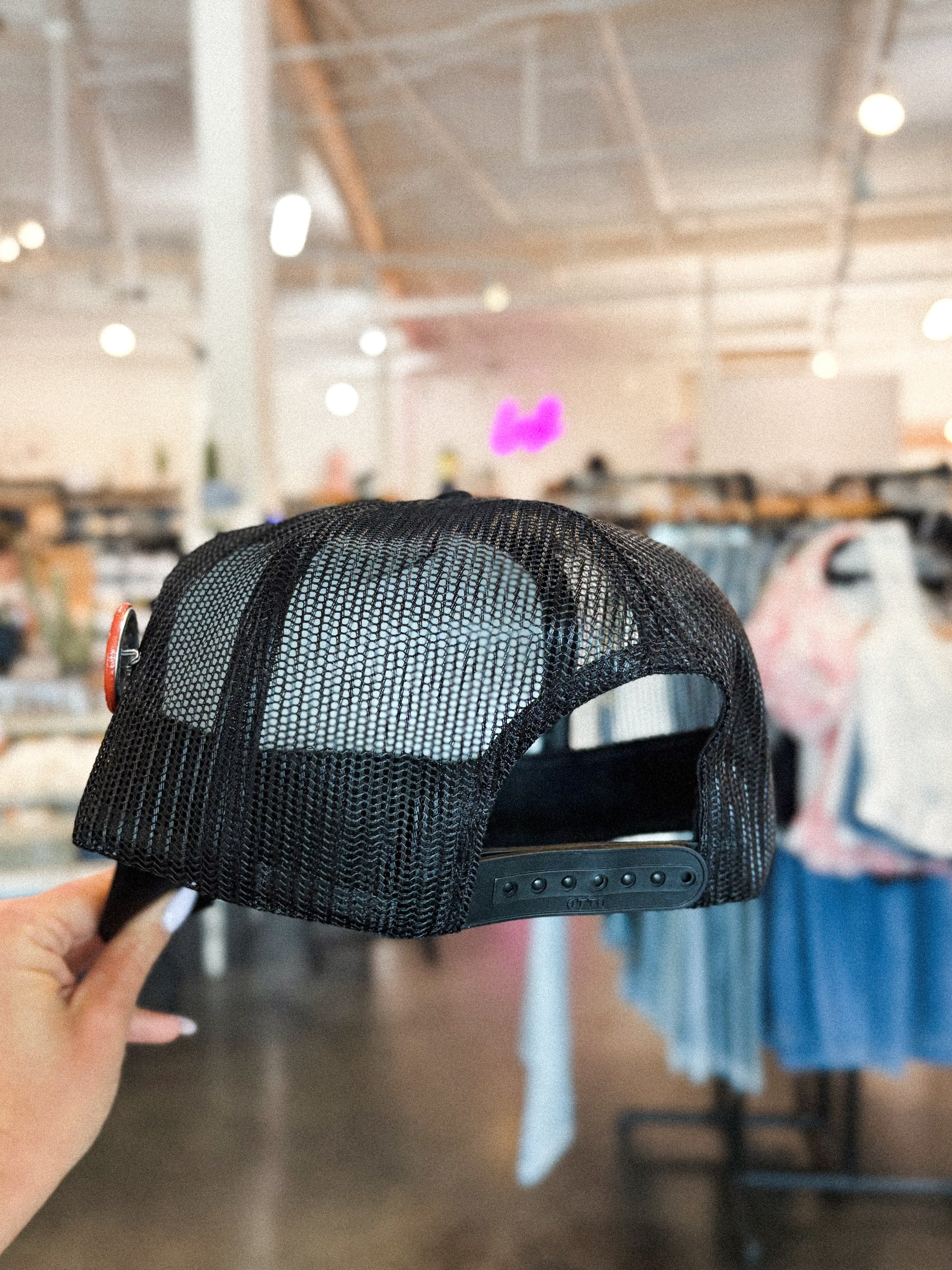Call your mom trucker hat black