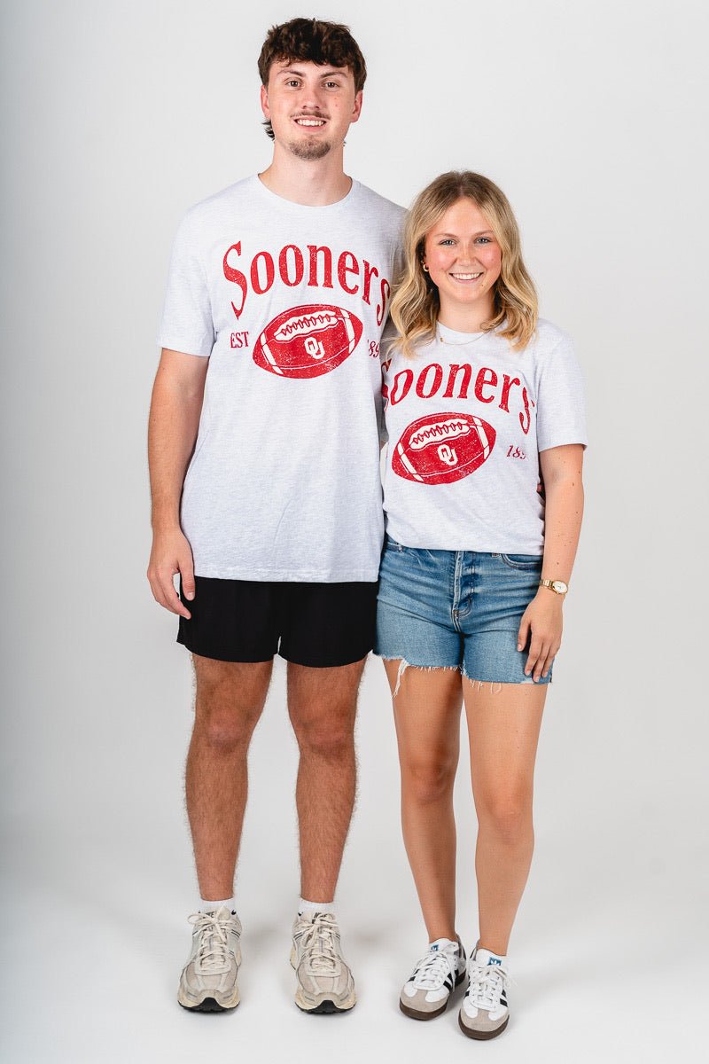 OU OU Sooners 1890 unisex t-shirt ash T-shirt | Lush Fashion Lounge Trendy Oklahoma University Sooners Apparel & Cute Gameday T-Shirts