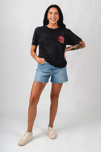 OU OU disco pocket retro unisex t-shirt vintage black T-shirt | Lush Fashion Lounge Trendy Oklahoma University Sooners Apparel & Cute Gameday T-Shirts