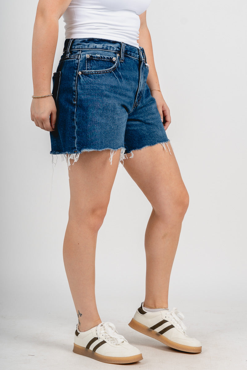 Daze mid rise crossroads shorts currents - Trendy shorts - Cute Vacation Collection at Lush Fashion Lounge Boutique in Oklahoma City