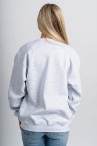 OKC sweatshirt cardigan ash - Vintage OKC Basketball T-Shirts at Lush Fashion Lounge Boutique in Oklahoma City