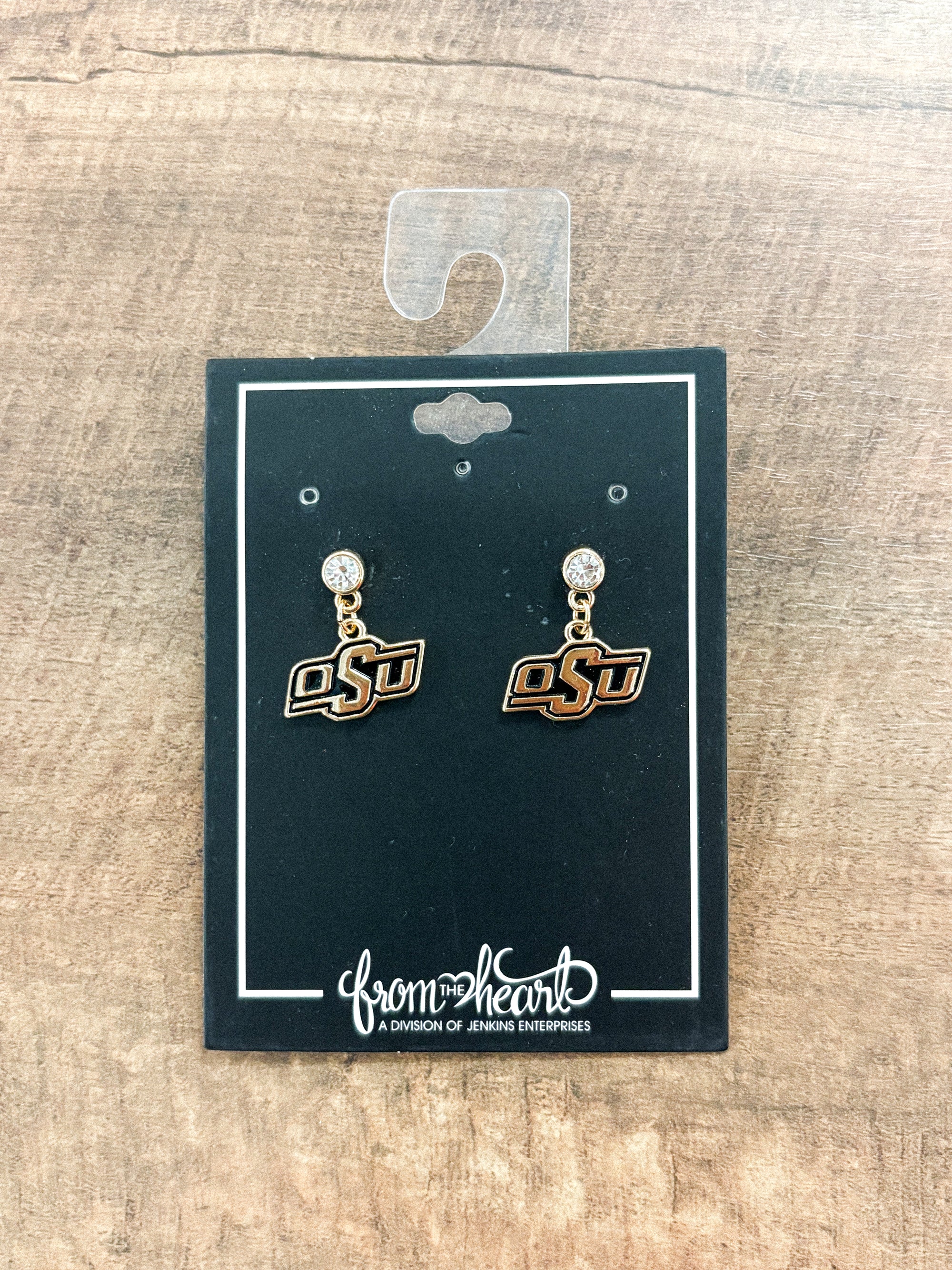 OSU Cowboys Lydia earrings