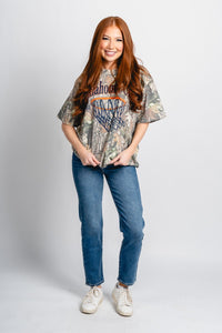 OKC basketball swoosh camo t-shirt green - Trendy OKC Thunder T-Shirts at Lush Fashion Lounge Boutique in Oklahoma City