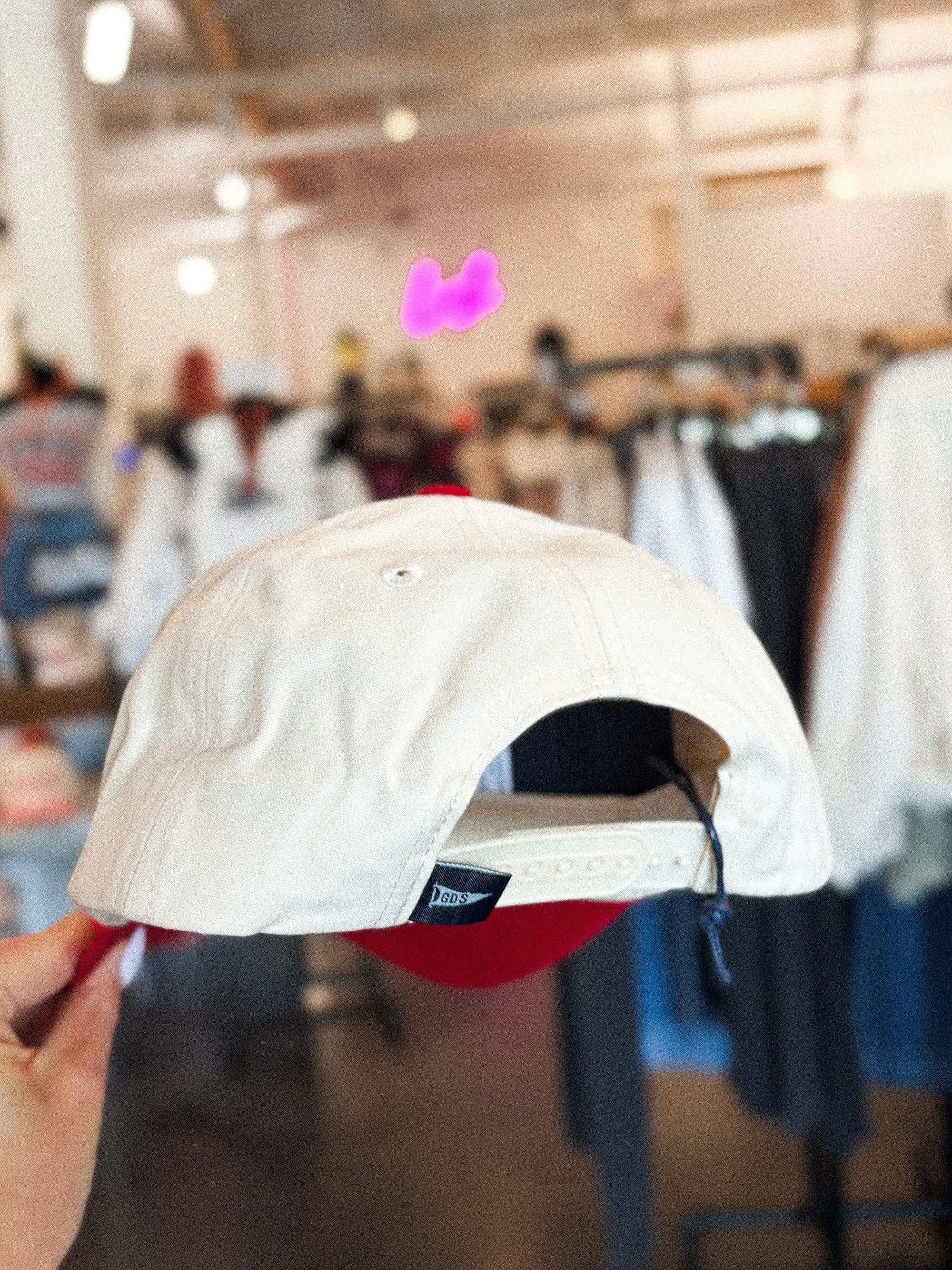 OU OU Sooners clayton canvas hat crimson/ivory hat | Lush Fashion Lounge Trendy Oklahoma University Sooners Apparel & Cute Gameday T-Shirts