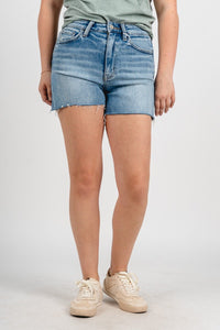 Vervet high rise a-line shorts lover - Stylish shorts - Trendy Staycation Outfits at Lush Fashion Lounge Boutique in Oklahoma City