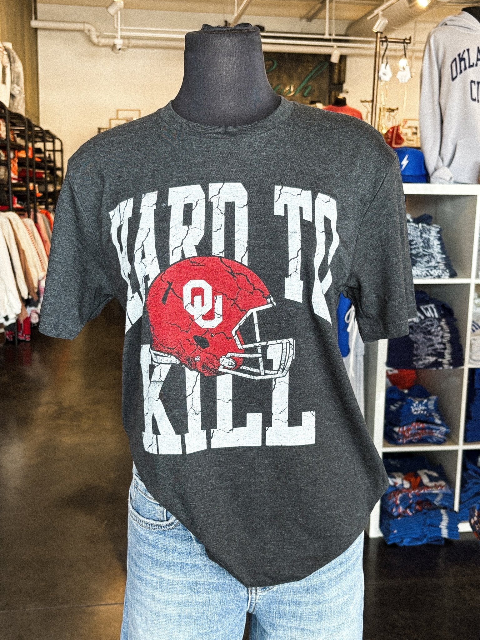 OU Sooners hard to kill unisex t-shirt black