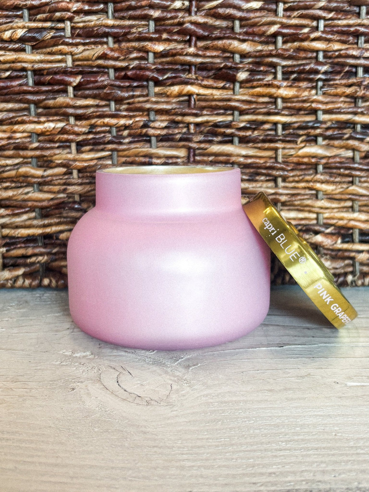 Capri Blue Love Lock Candle grapefruit and prosecco 19 oz - Trendy Candles and Scents at Lush Fashion Lounge Boutique in Oklahoma City