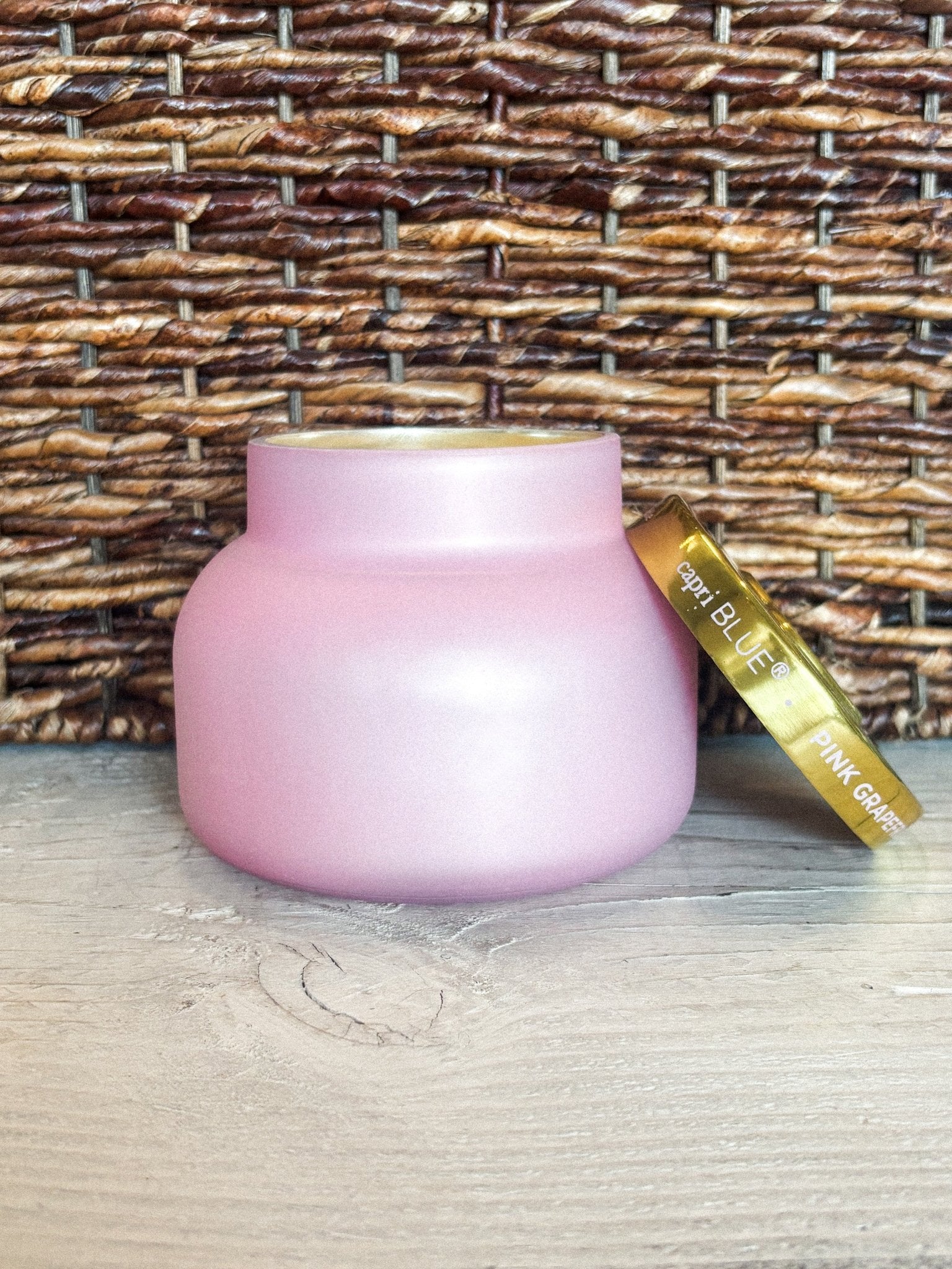 Capri Blue Love Lock Candle grapefruit and prosecco 19 oz - Trendy Candles and Scents at Lush Fashion Lounge Boutique in Oklahoma City