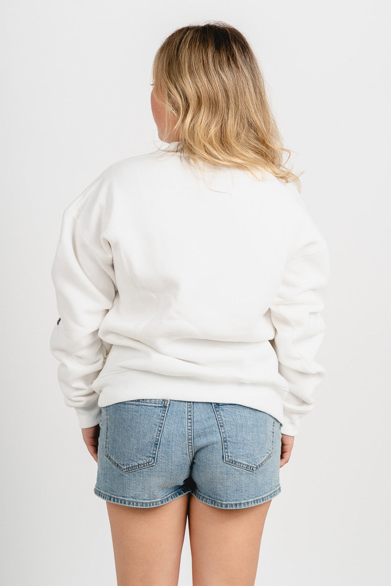 OSU OSU Cowboys classic era sweatshirt white Sweatshirt | Lush Fashion Lounge Trendy Oklahoma State Cowboys Apparel & Cute Gameday T-Shirts