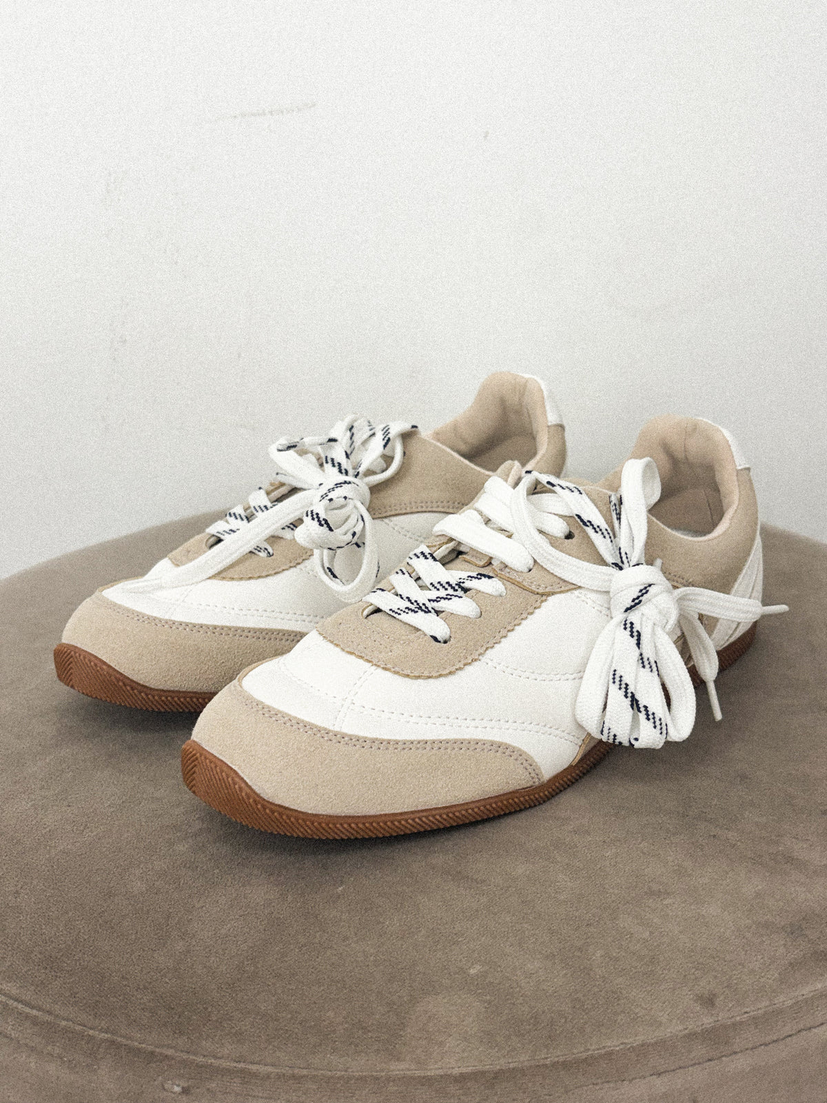 Bosey lace up sneaker clay multi - Cute sneakers - Trendy Shoes at Lush Fashion Lounge Boutique in Oklahoma City