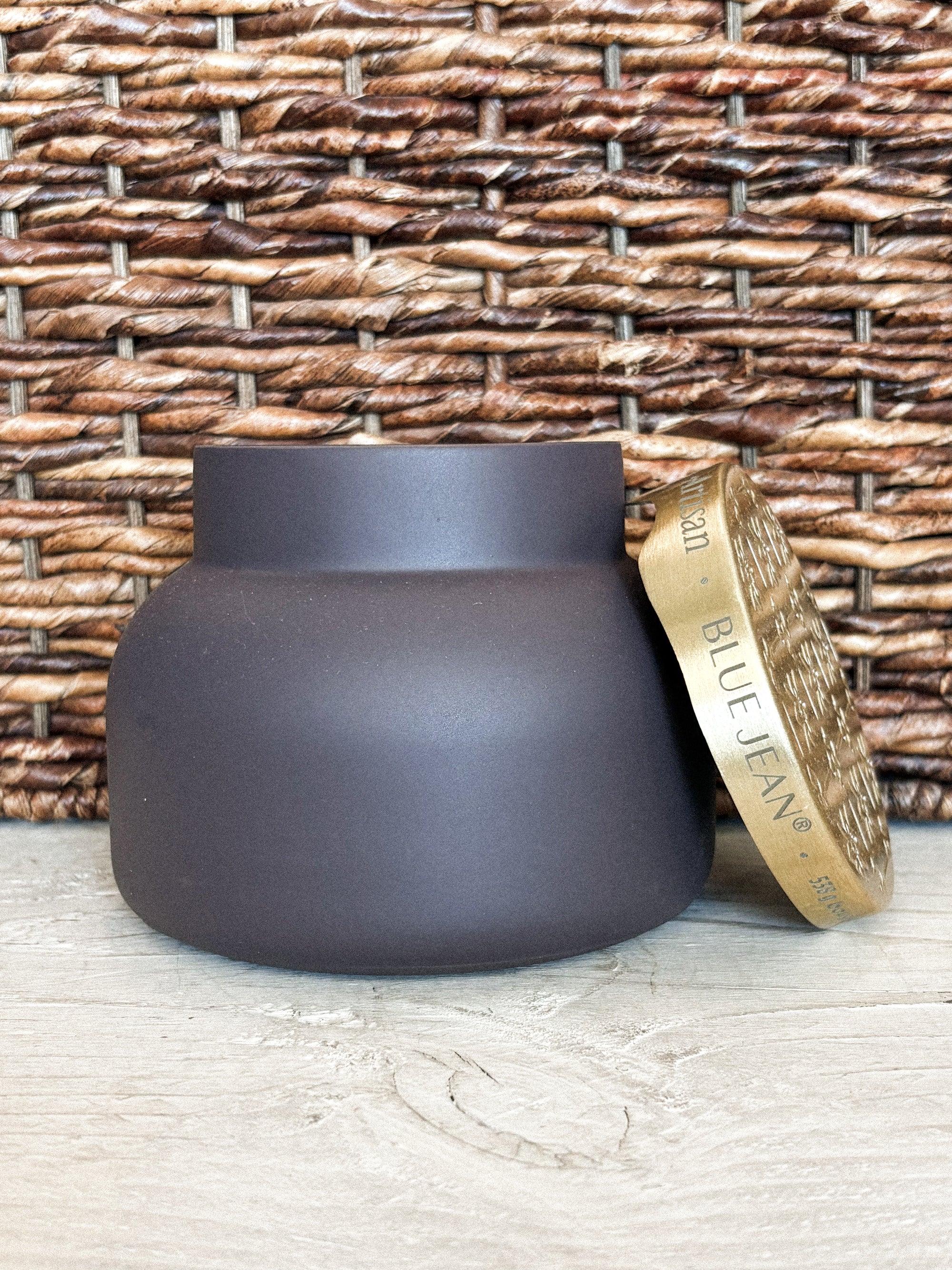 Capri Blue Artisan matte candle blue jean 19 oz