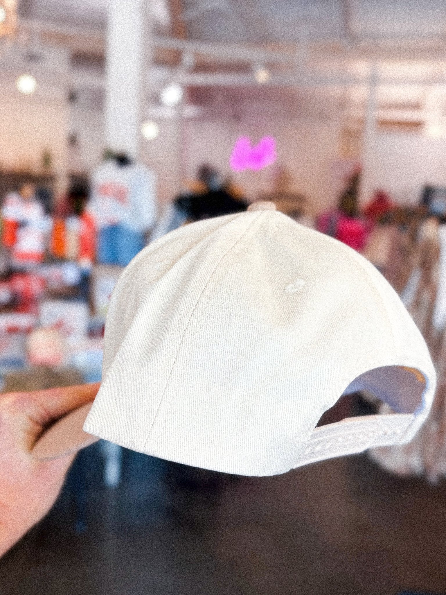 Spouse ladies golf hat taupe/cream/pink - Trendy Gifts at Lush Fashion Lounge Boutique in Oklahoma City