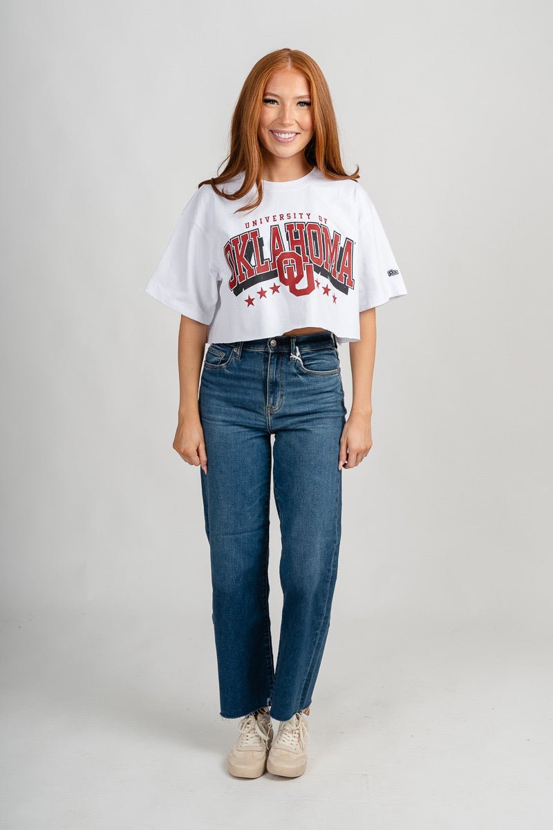 OU Sooners track top white