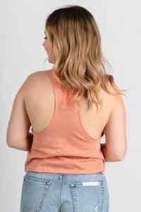 OKC block racerback tank top - Vintage OKC Basketball T-Shirts at Lush Fashion Lounge Boutique in Oklahoma City