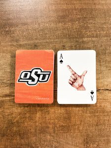 OSU playing cards - Trendy Gifts at Lush Fashion Lounge Boutique in Oklahoma City