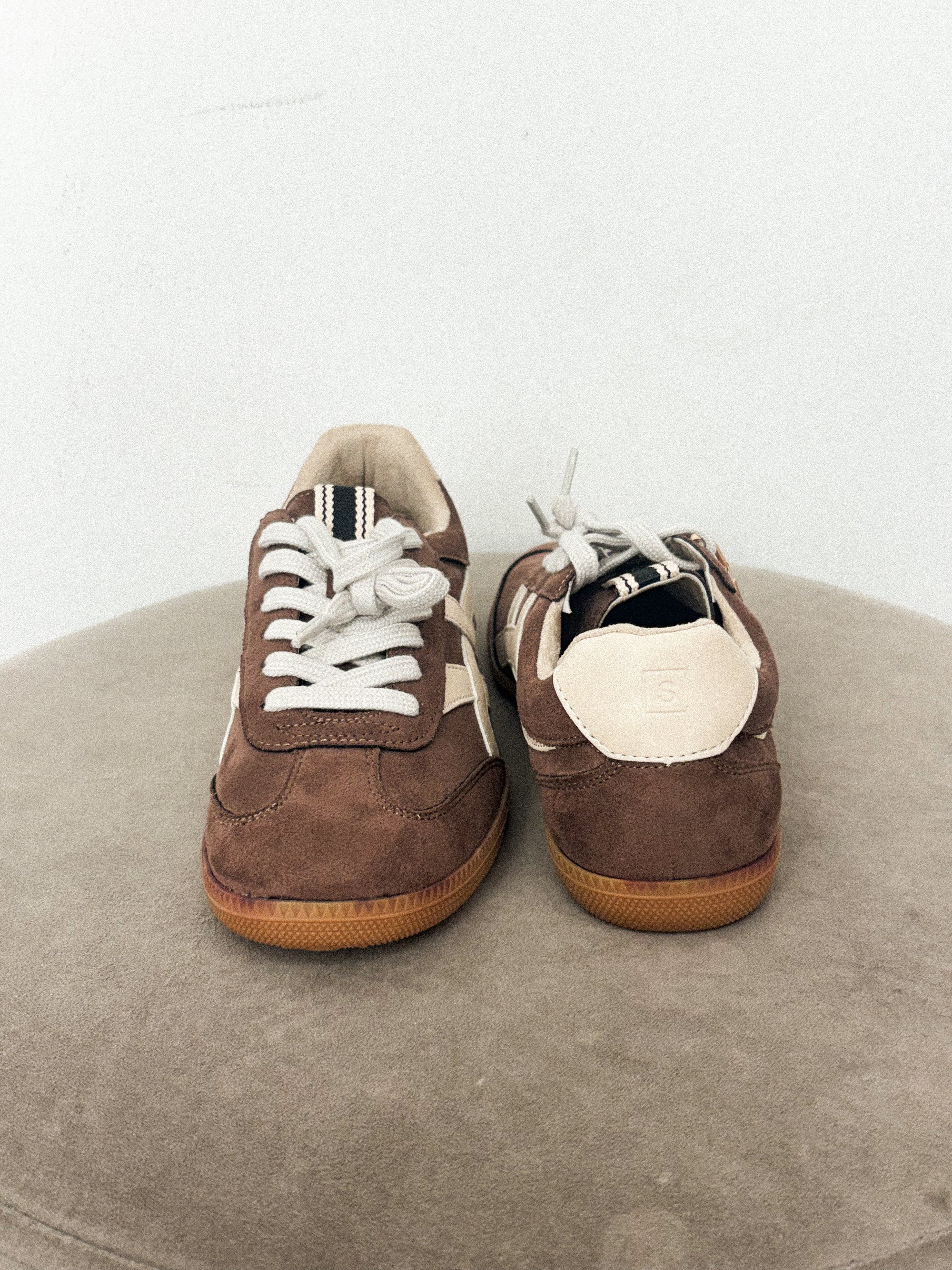 Sasha suede sneaker brown - Affordable sneakers - Boutique Shoes at Lush Fashion Lounge Boutique in Oklahoma City